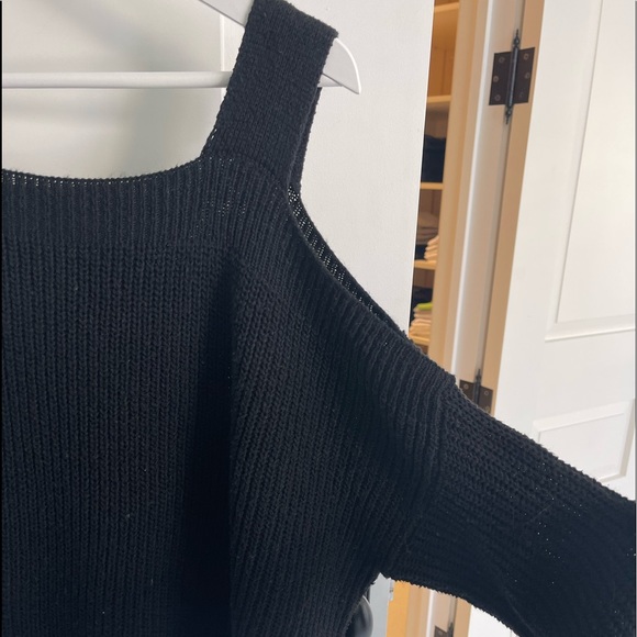 Chelsea Off-Shoulder Knit Sweater - Picture 2 of 3